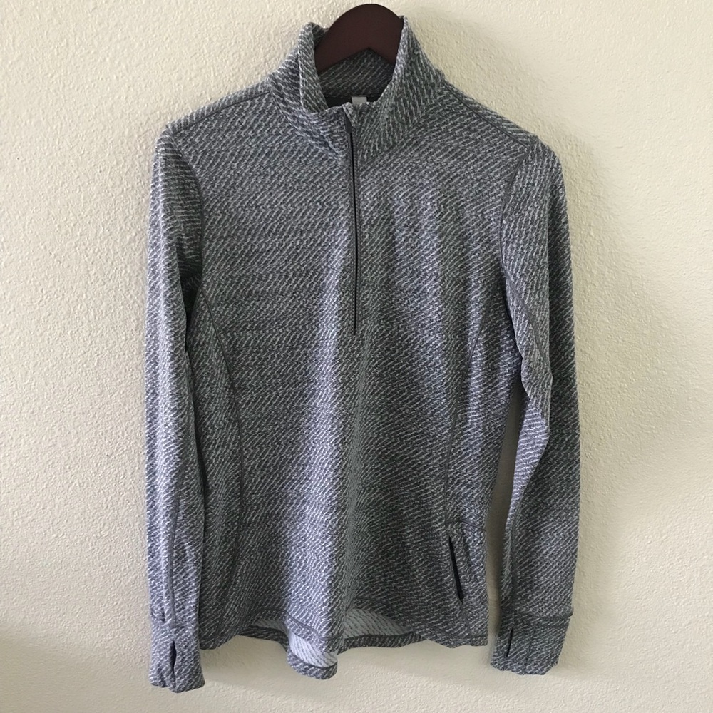 Lululemon Outrun 1/2 Zip Hazy Heather - Picture 5 of 8